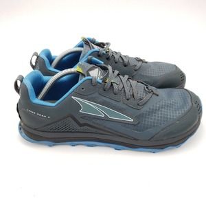 Altra Lone Peak 5 Men's Size 11.5 MaxTrac Trail Hiking Shoes Gray Gaiter Trap